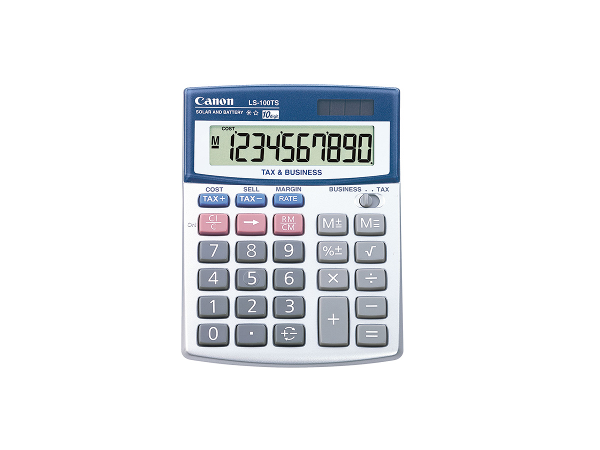Canon LS-100TS Desktop Calculator