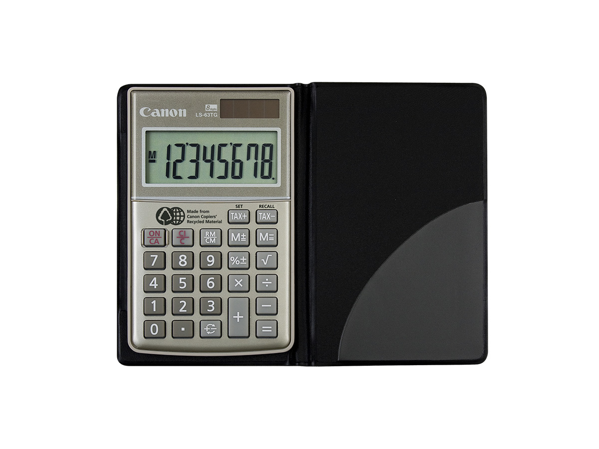 Canon LS-63TG Pocket Calculator