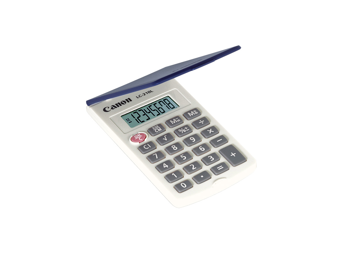 Canon LC-210L Pocket Calculator